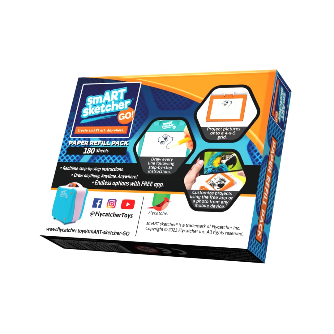 smART sketcher® GO! Refill Paper Pack
